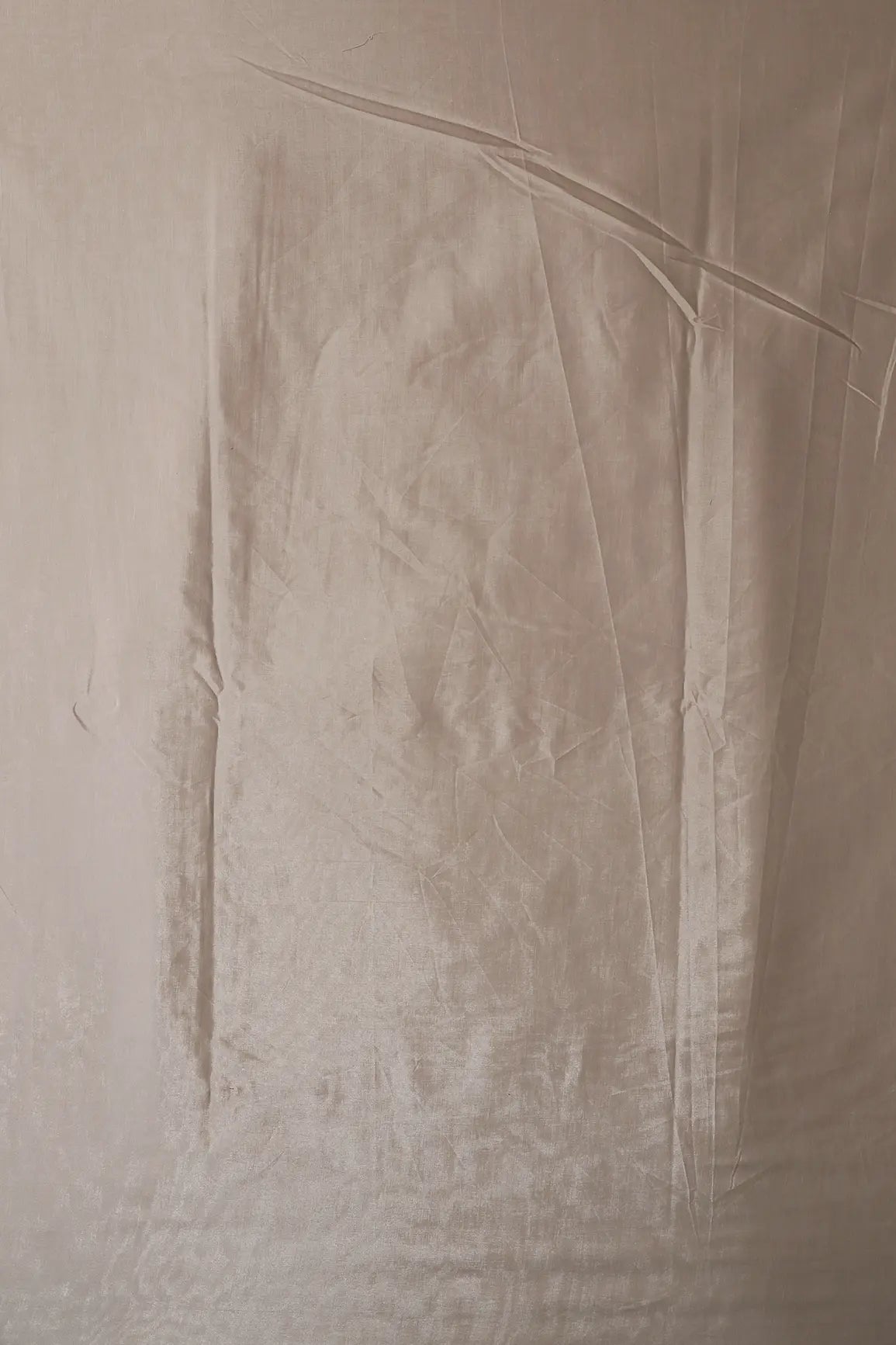 Beige Dyed Santoon Fabric