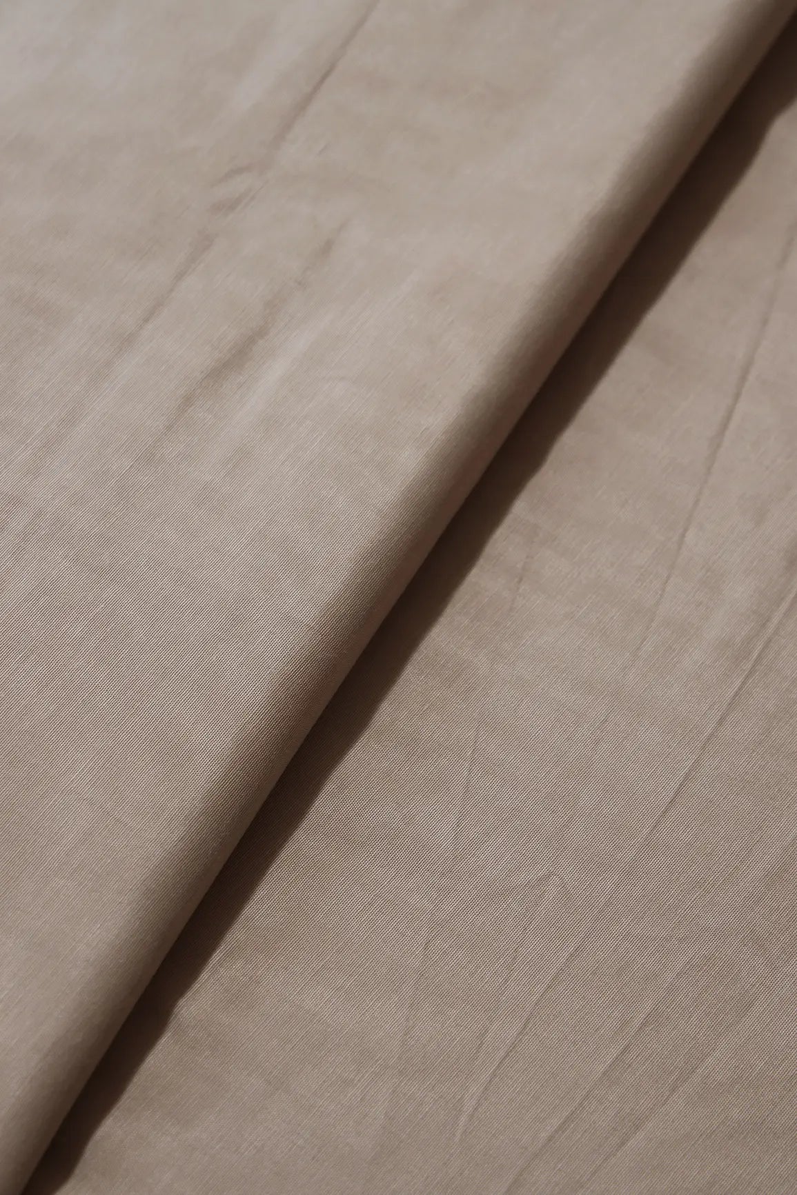 Beige Dyed Santoon Fabric