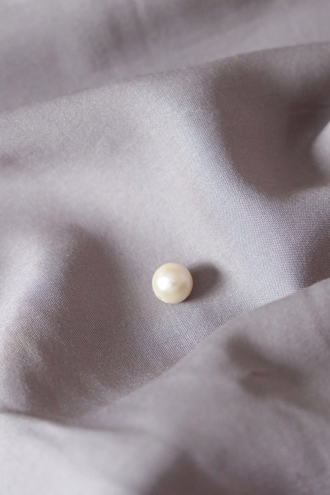 Light Grey Dyed Pure Viscose Muslin Fabric - doeraa