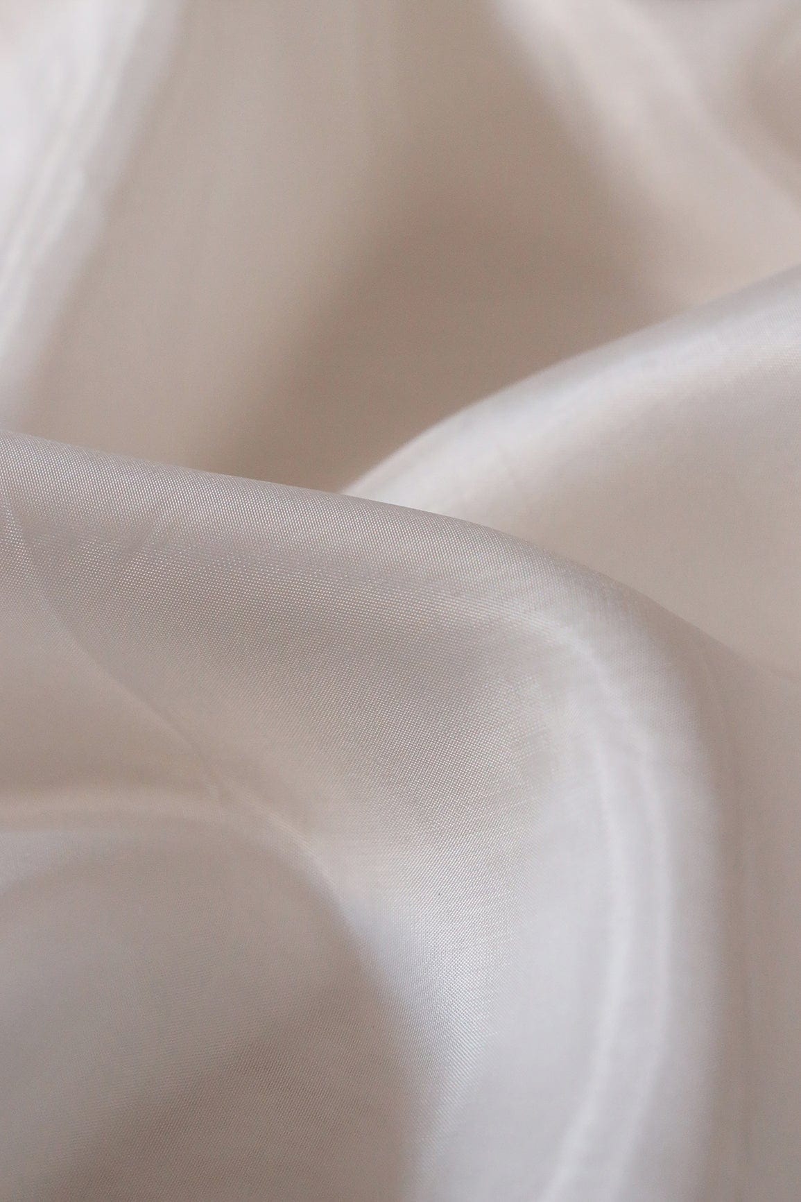 Plain Dyeable Pure Linen Satin Fabric - doeraa