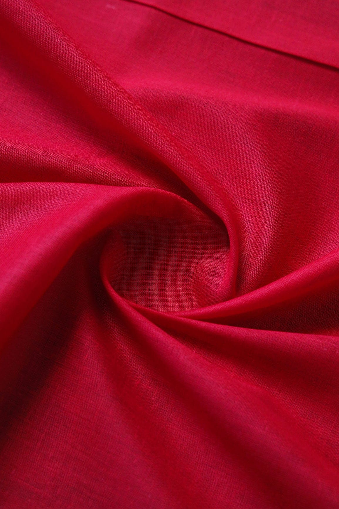Red Dyed Pure Cotton Fabric - doeraa