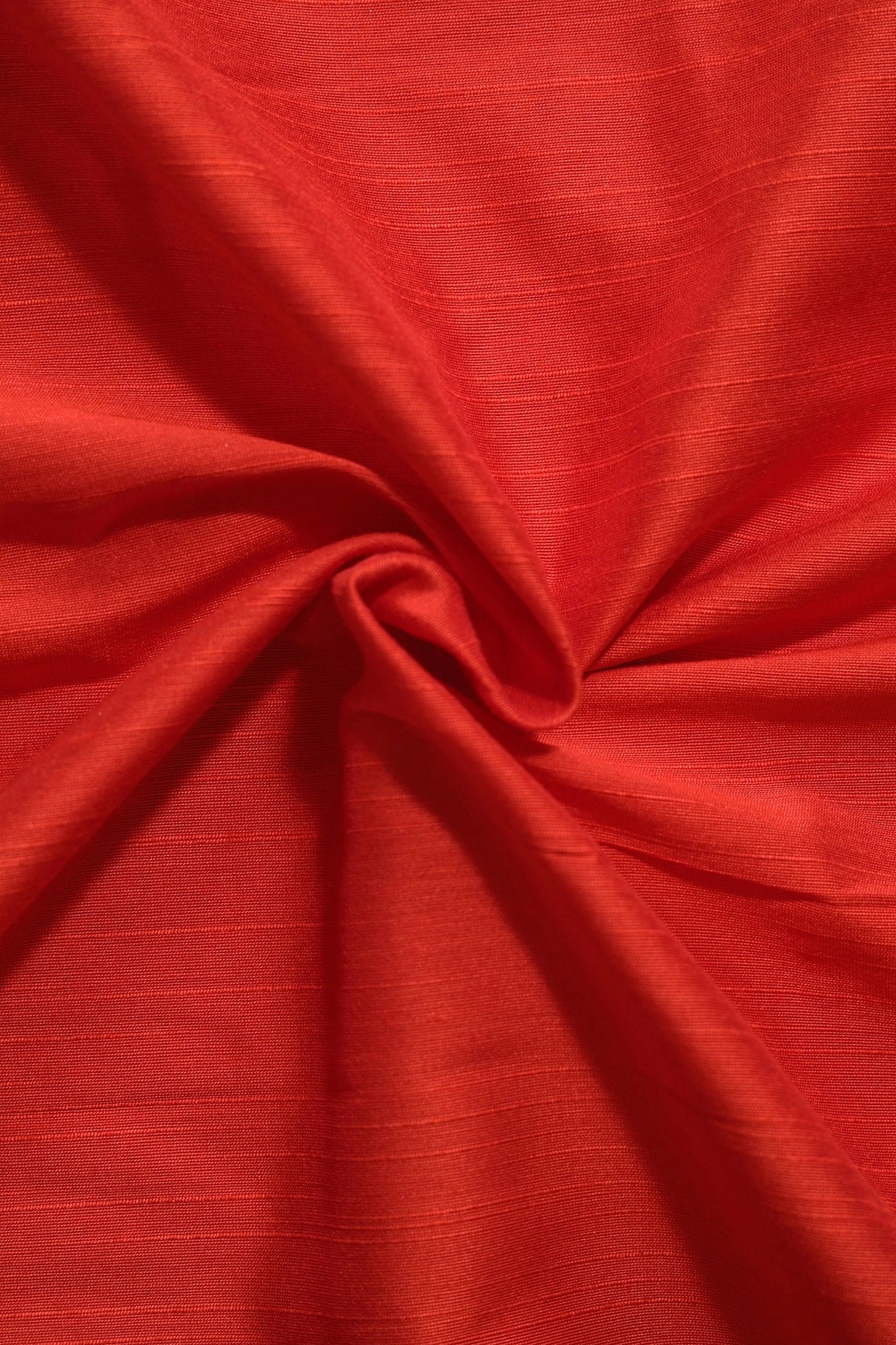 Rusty Orange Raw Silk Fabric - doeraa